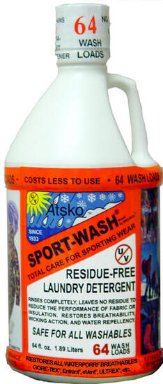 Detergent Atsko Sport Wash 1890 ml – textiles techniques duvet