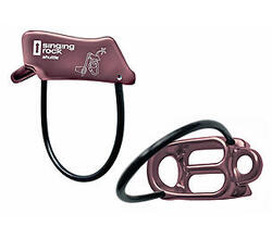 Dispositif d’assurage Shuttle al/dur 65 g, 7,8–10,5 mm (2 grimpeurs)