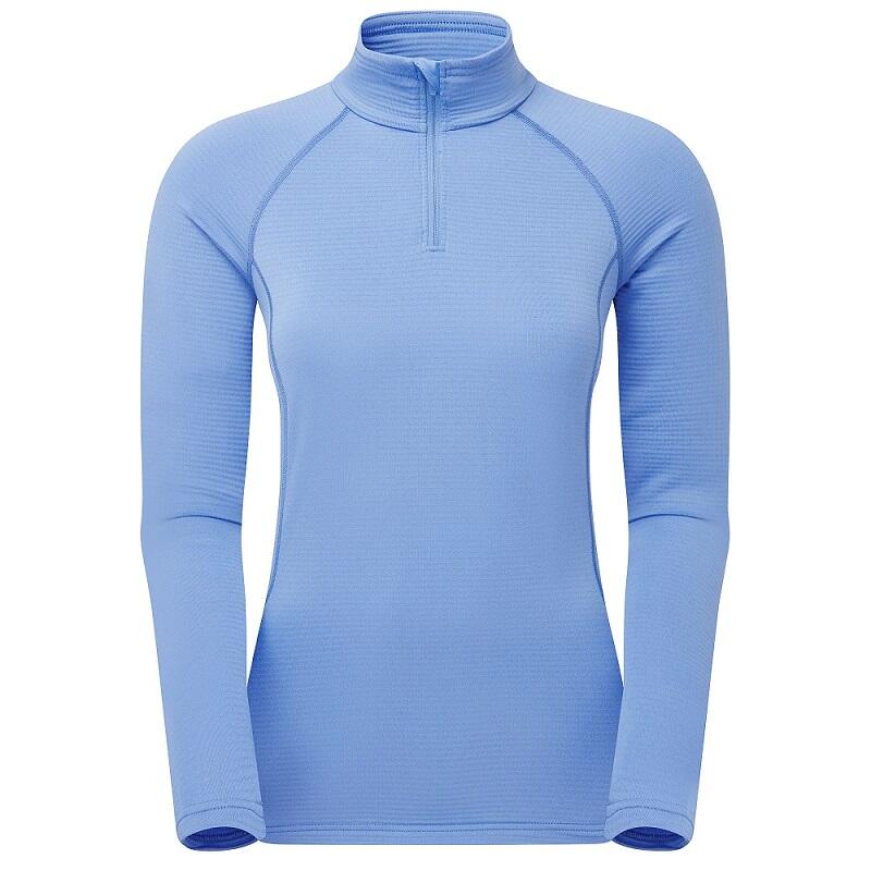 Sweat technique Montane Protium Lite femme THERMO GRID zip YKK 1/3 Trim Fit 1/1