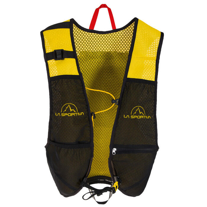 La Sportiva - Veste Trail La Sportiva Racer Noir/jaune Légère Poches Hydratation S-m - Gilet De Running - Noir - 38 S - Decathlon