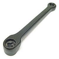 Pedivella sinistra Vinty 170 mm nera senza gioco.