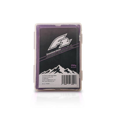 F2 Snowboard Zubehör Snowboard Ski Wachs -5 bis 0°C 250g Rot