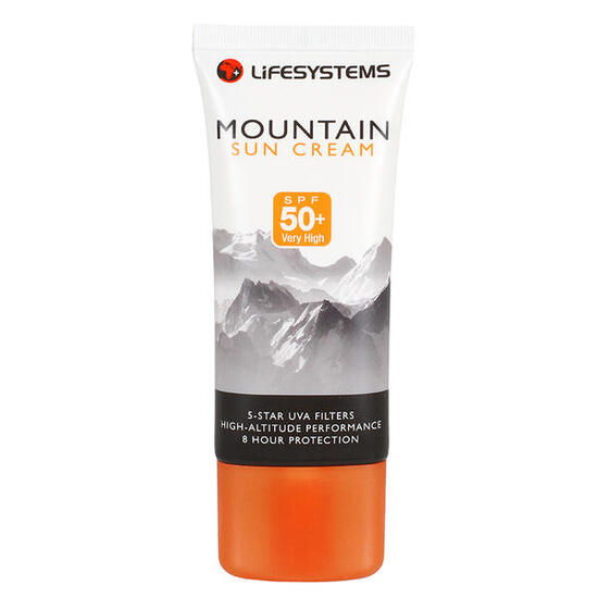 Crème solaire Lifesystems Mountain SPF50+ 50 ml — anti-sueur hydratante
