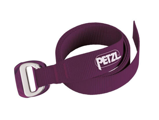 Petzl Gürtel C010AA01 Polyester violett-blau mit DOUBLEBACK Schnalle