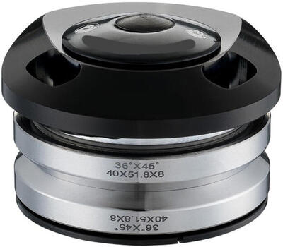 Tecora serie sterzo semi-integrata 1 1/8" con passaggio cavi.