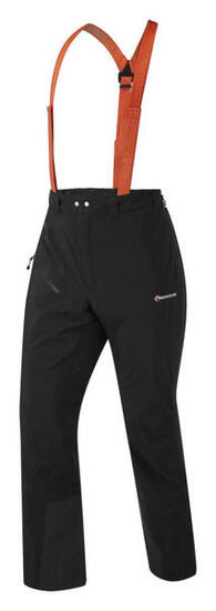 Montane Alpine Resolve wasserdichte Hose – schwarz, XL Regular, schnittfest