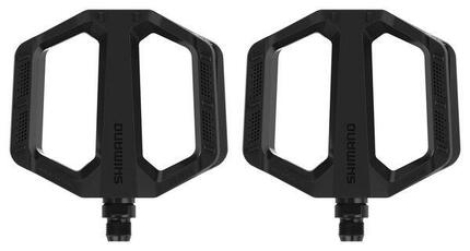 Paire de Pédales Plates Shimano PD-EF102 Noir