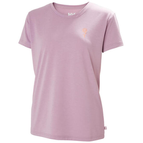 Damen T-Shirt Helly Hansen Skog graphic