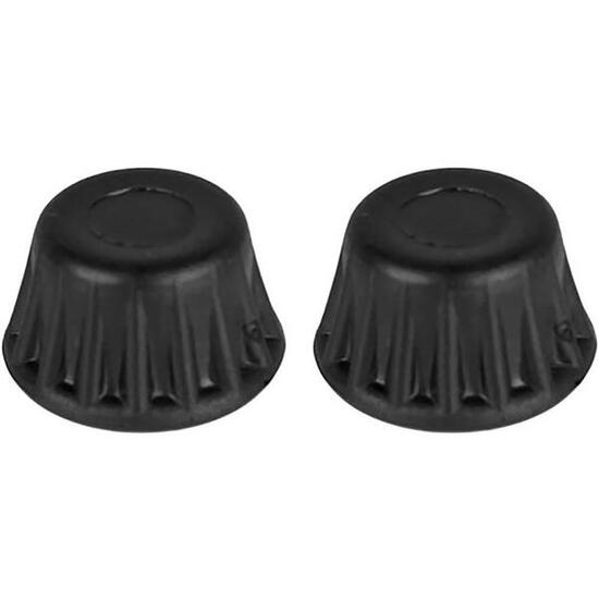 Bobike dado girevole per parabrezza Classic nero.