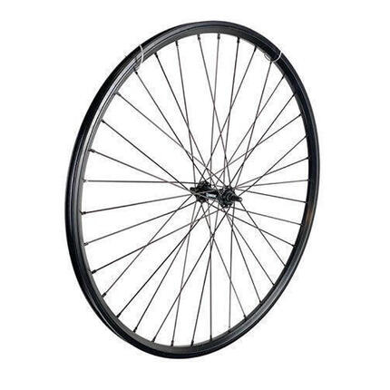 Koło przednie 28 cali (622) czarne z czarnymi szprychami (cargo)