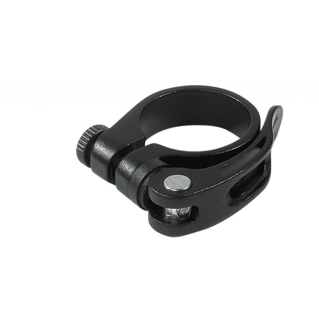 TORMINO Morsetto reggisella rapido Hulzebos 31.8mm nero.