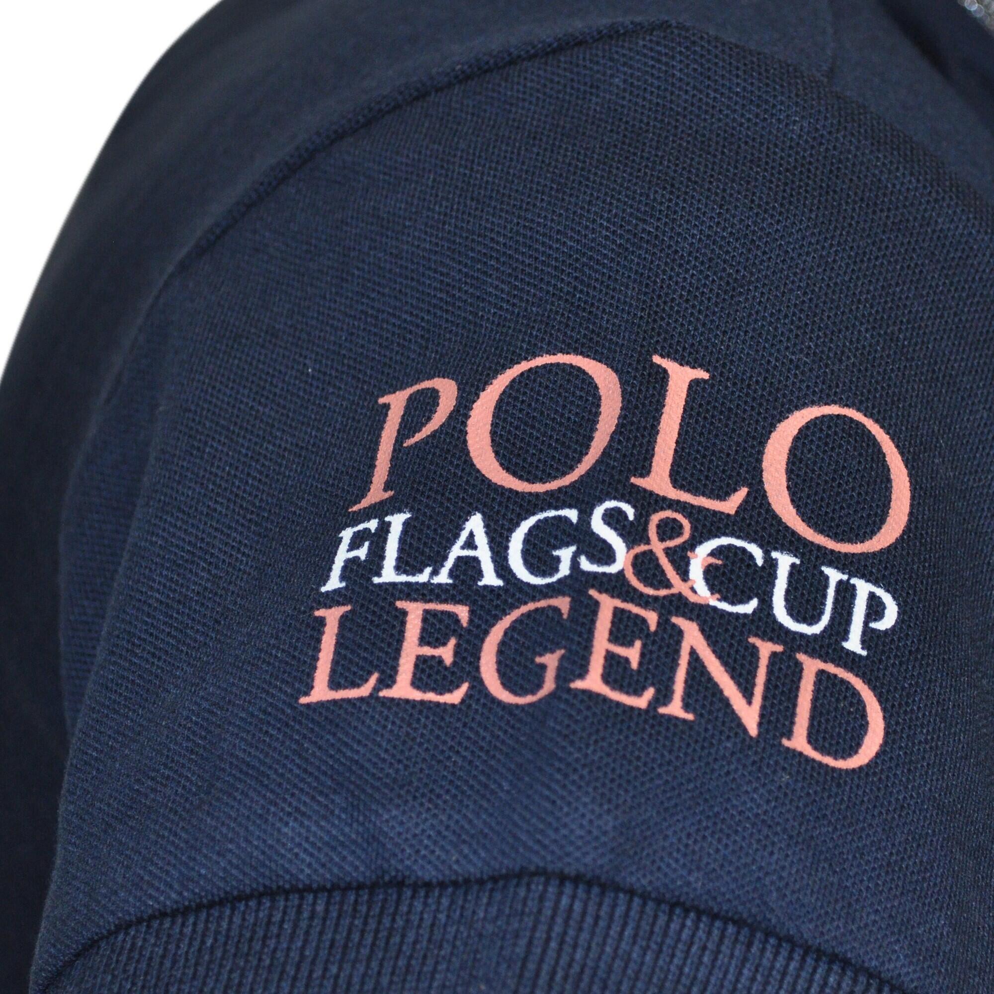 Dziecięca jeździecka koszulka polo Flags&Cup Omia 3/5