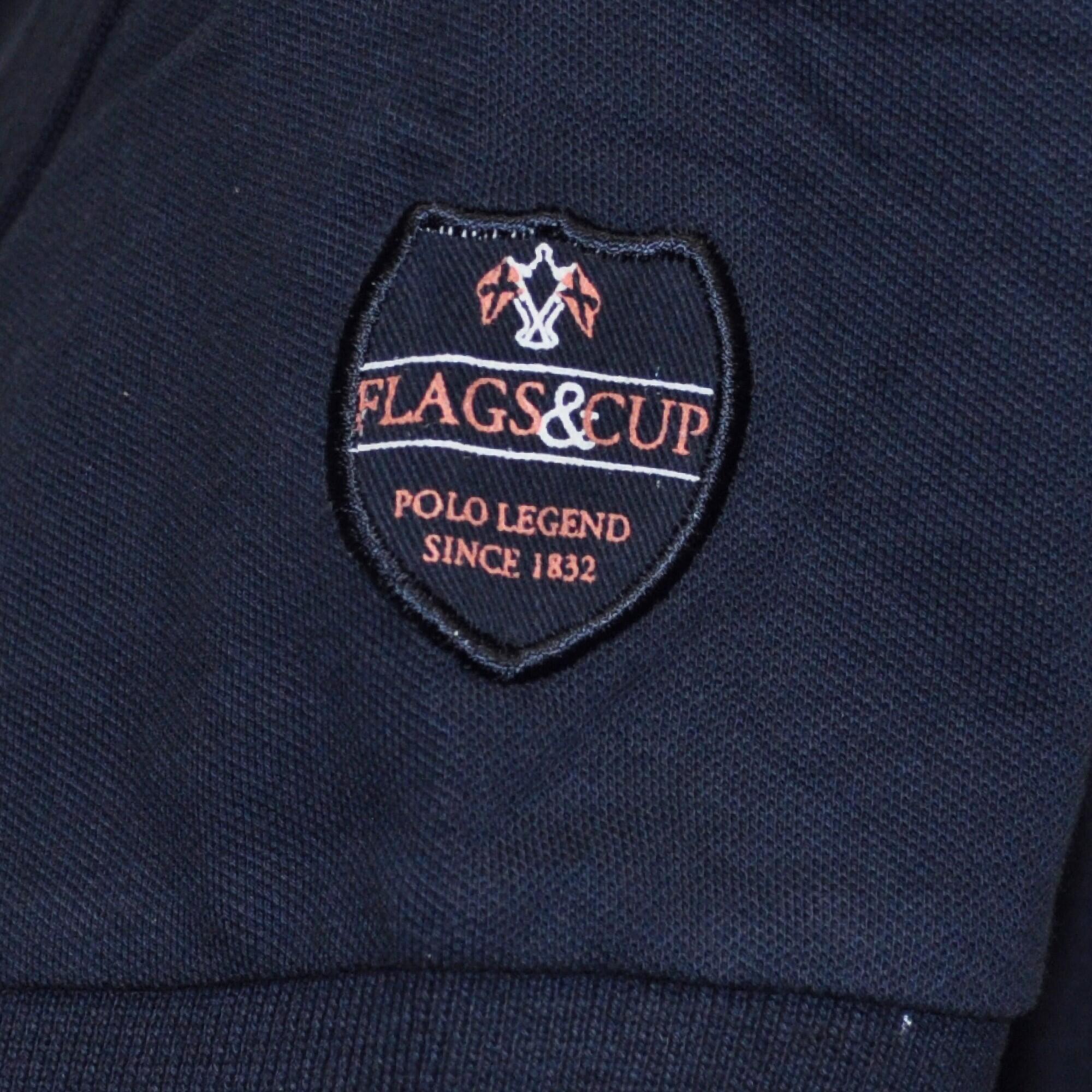 Dziecięca jeździecka koszulka polo Flags&Cup Omia 4/5
