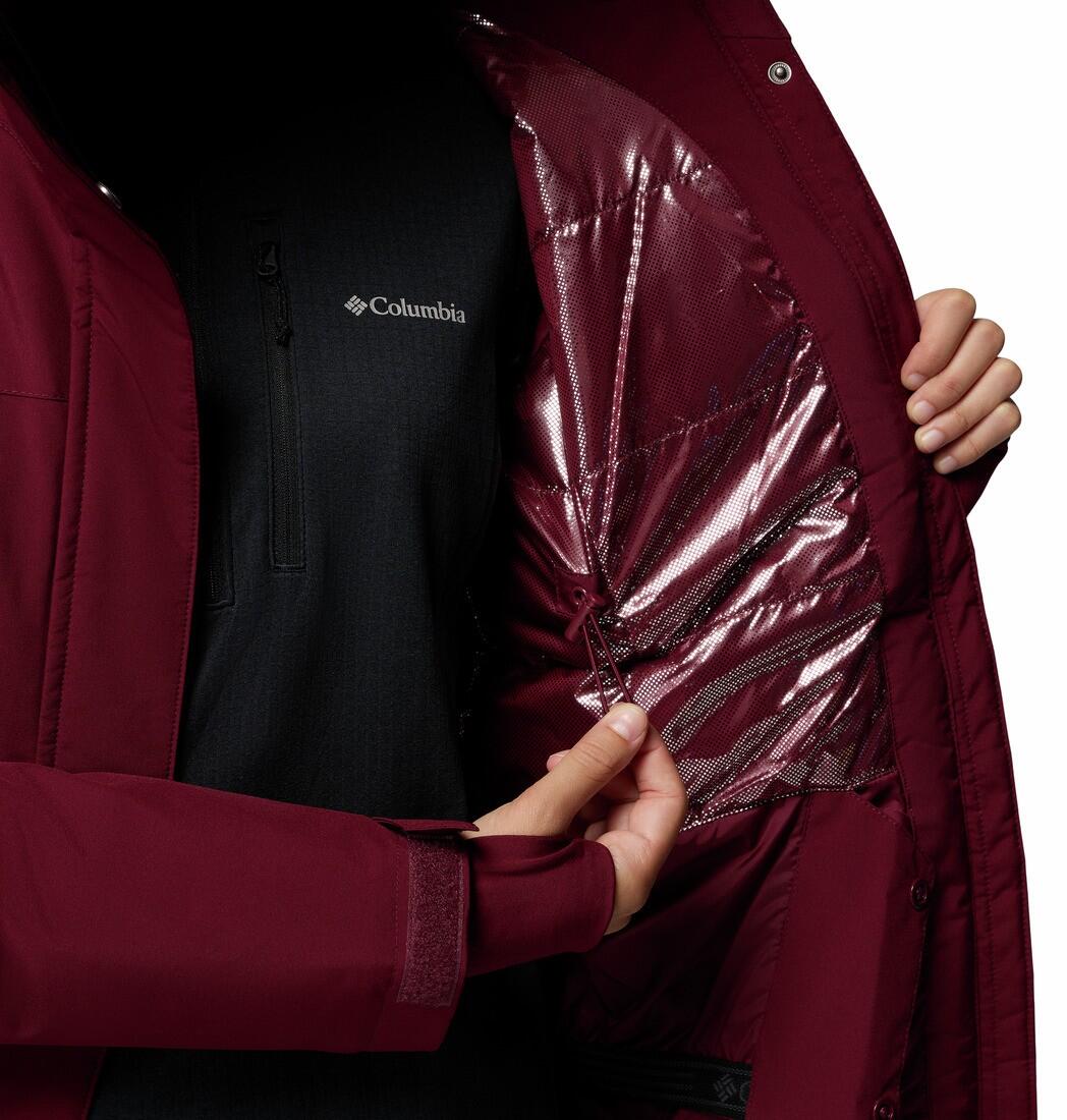 Veste de Ski Imperméable Columbia "Ava Alpine II Insulated Jacket" S Bordeaux 7/7