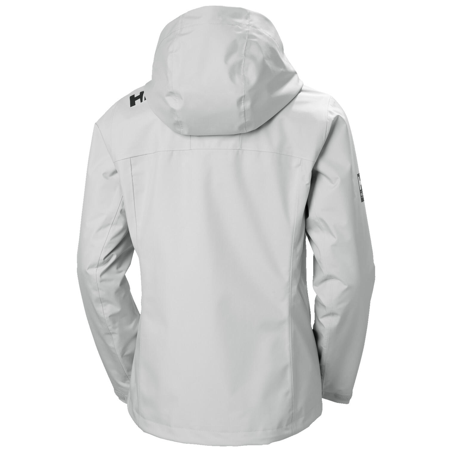 Casaco impermeável com capuz intermédio para mulher Helly Hansen Crew 2.0 3/7