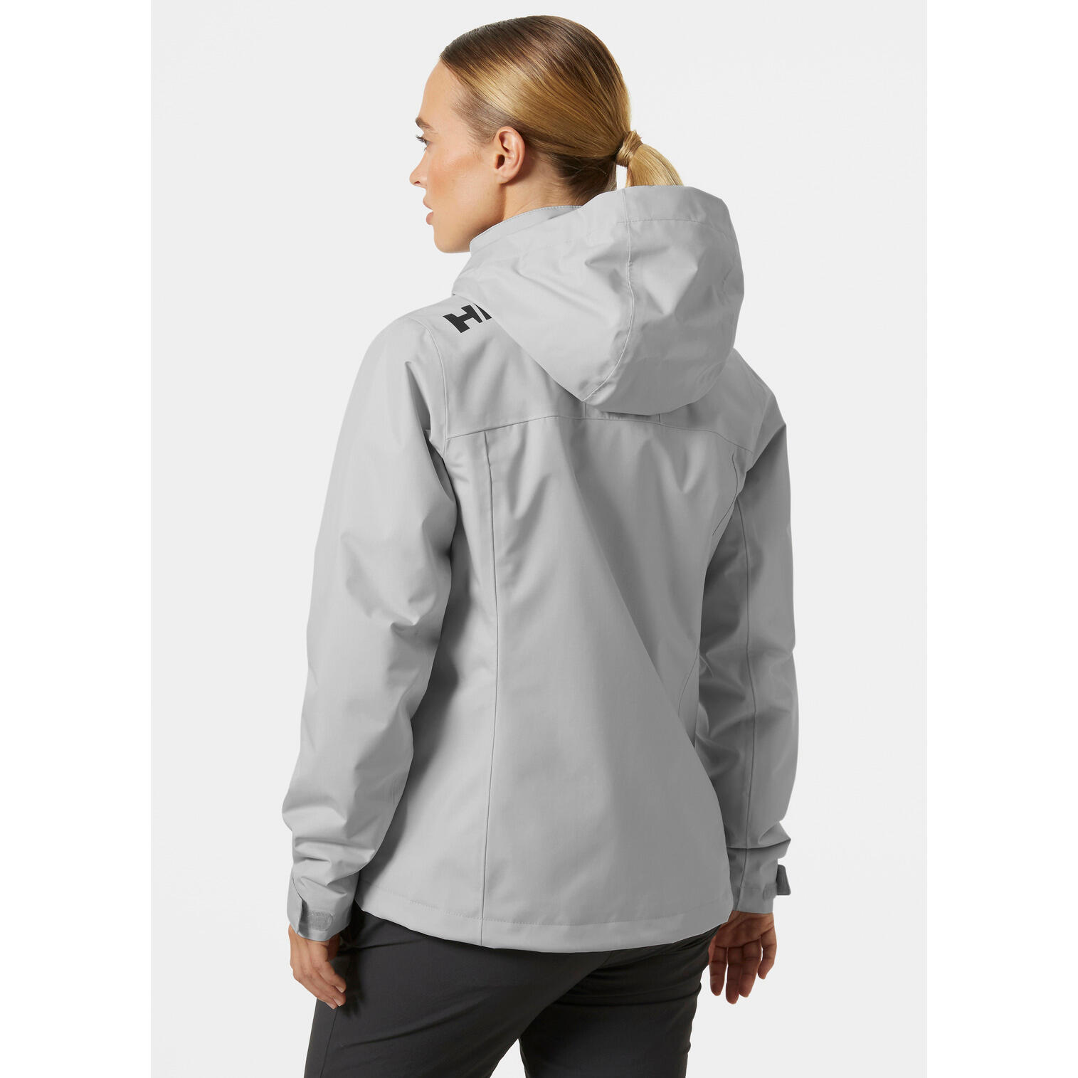 Casaco impermeável com capuz intermédio para mulher Helly Hansen Crew 2.0 4/7