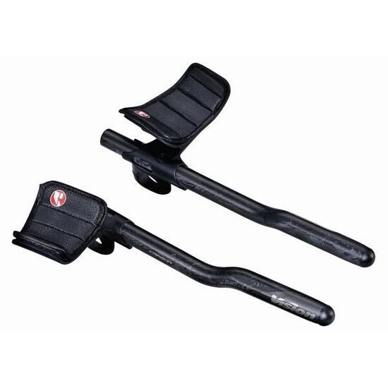 Prolongateurs Vision Trimax carbone clip-on réglable r-bend v18