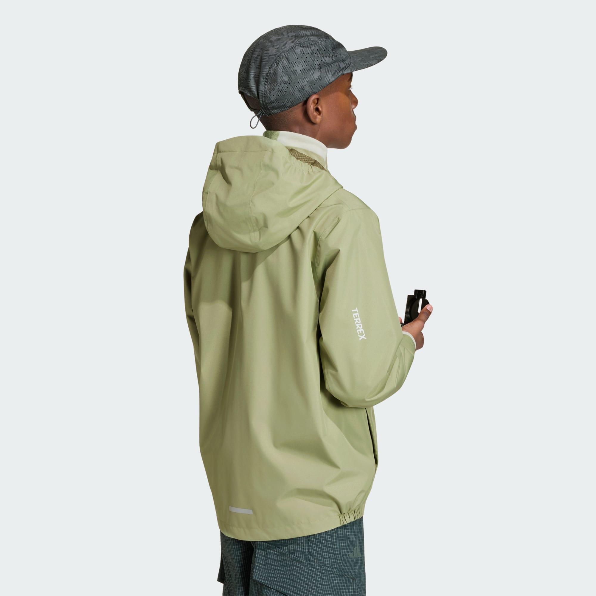 Chaqueta impermeable Terrex Multi 2 Layer CLIMAPROOF niños 3/7