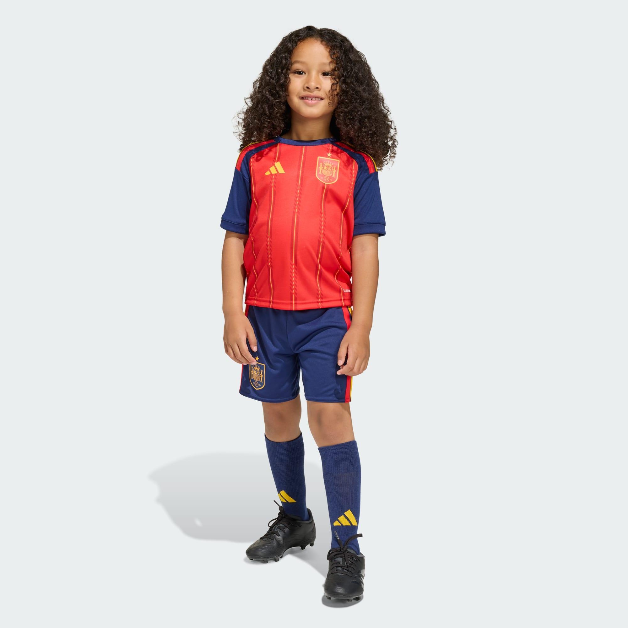 Adidas - Ensemble Domicile Espagne 26 Enfants - Survêtement De Sudation - Bordeaux|rose - 18 Mois - Decathlon