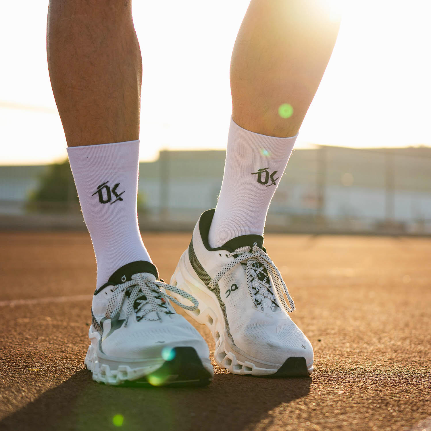 Calcetines Biomecánicos Running Blanco 5/8