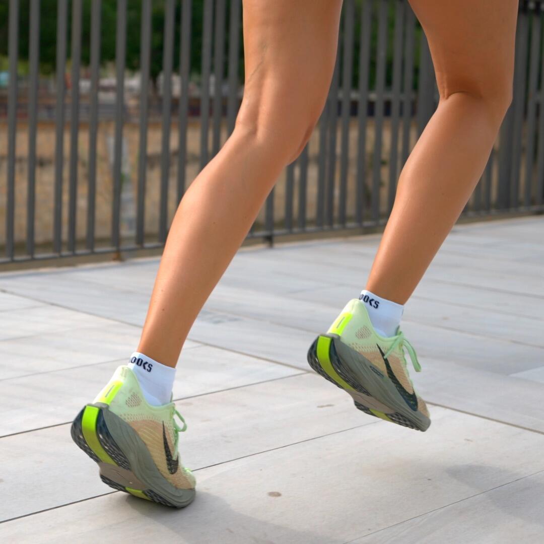 Calcetines Biomecánicos Running Tobillero Blanco 5/7