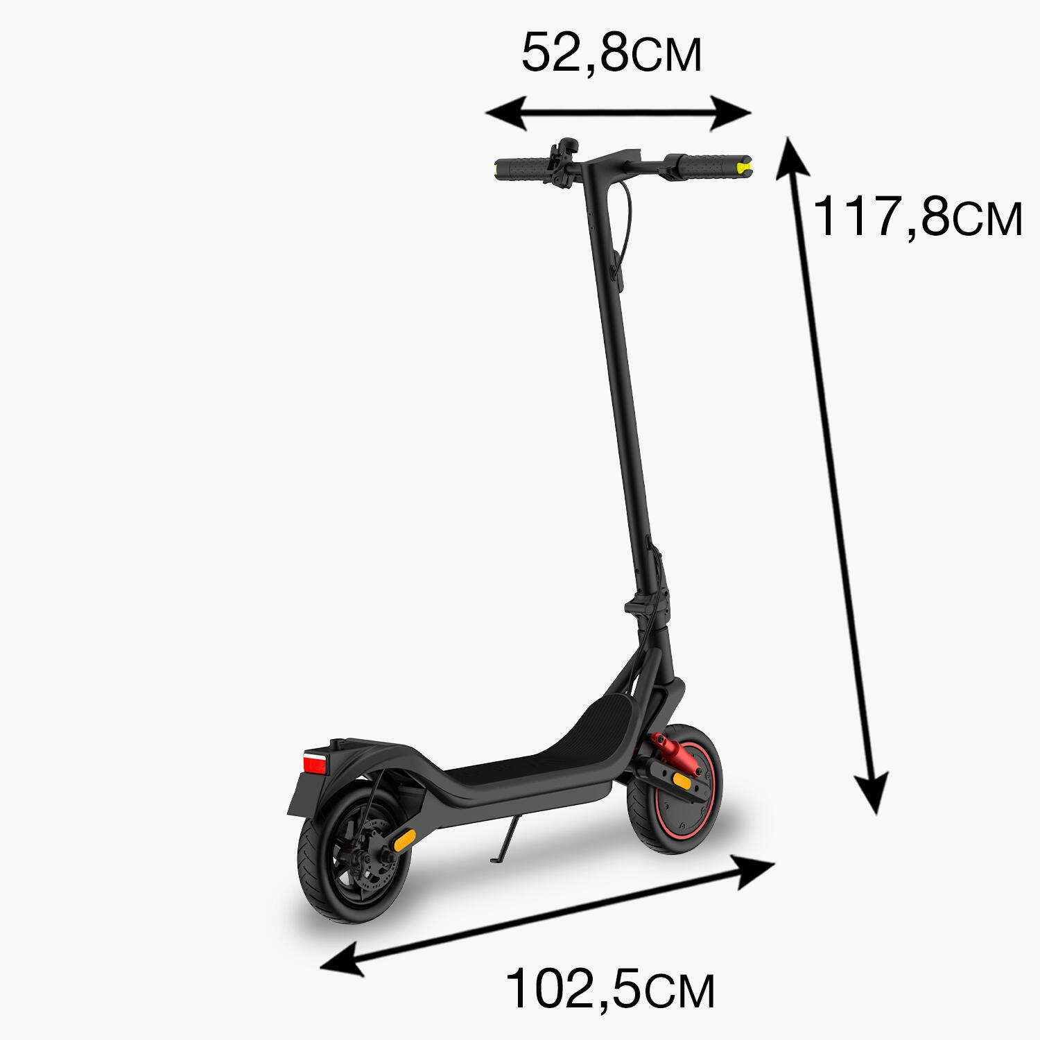 Trottinette AIRO V6 6Ah 36V 8,5'' noir 250W nominal 3/7