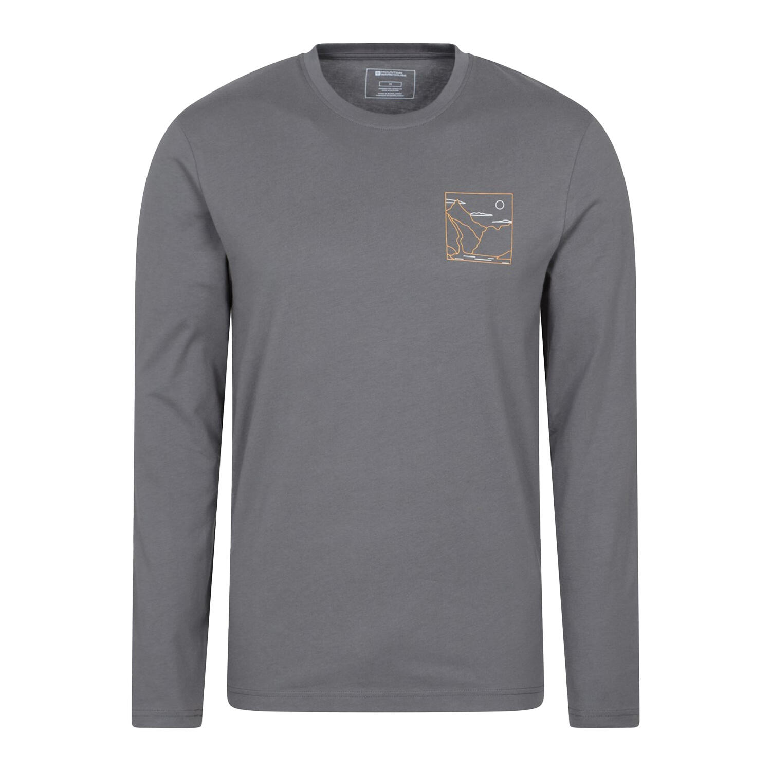 Mountain Warehouse Mens Spirit Of Adventure Long-Sleeved T-Shirt