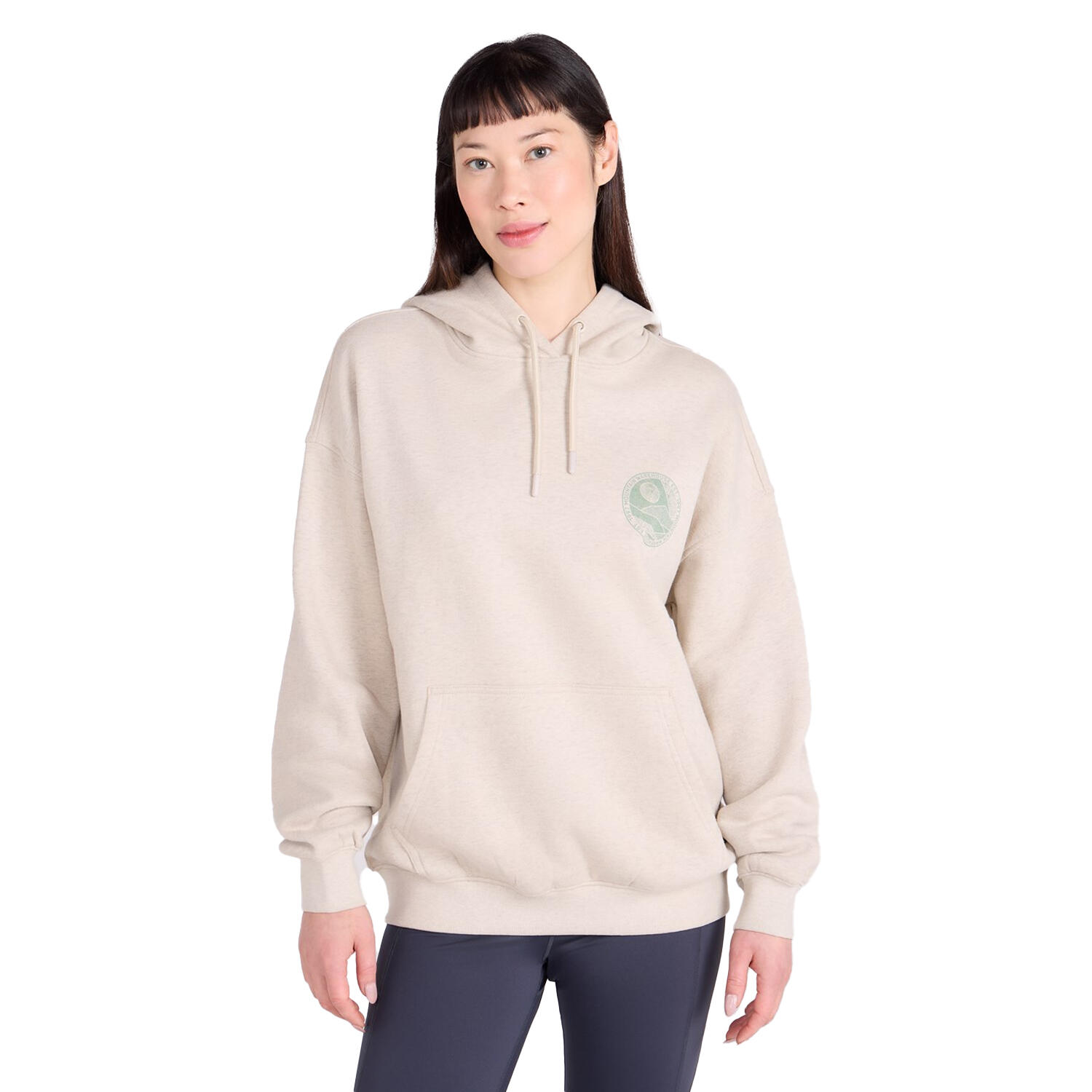 Mountain Warehouse Womens/Ladies Mountain Collage Relaxed Fit Hoodie