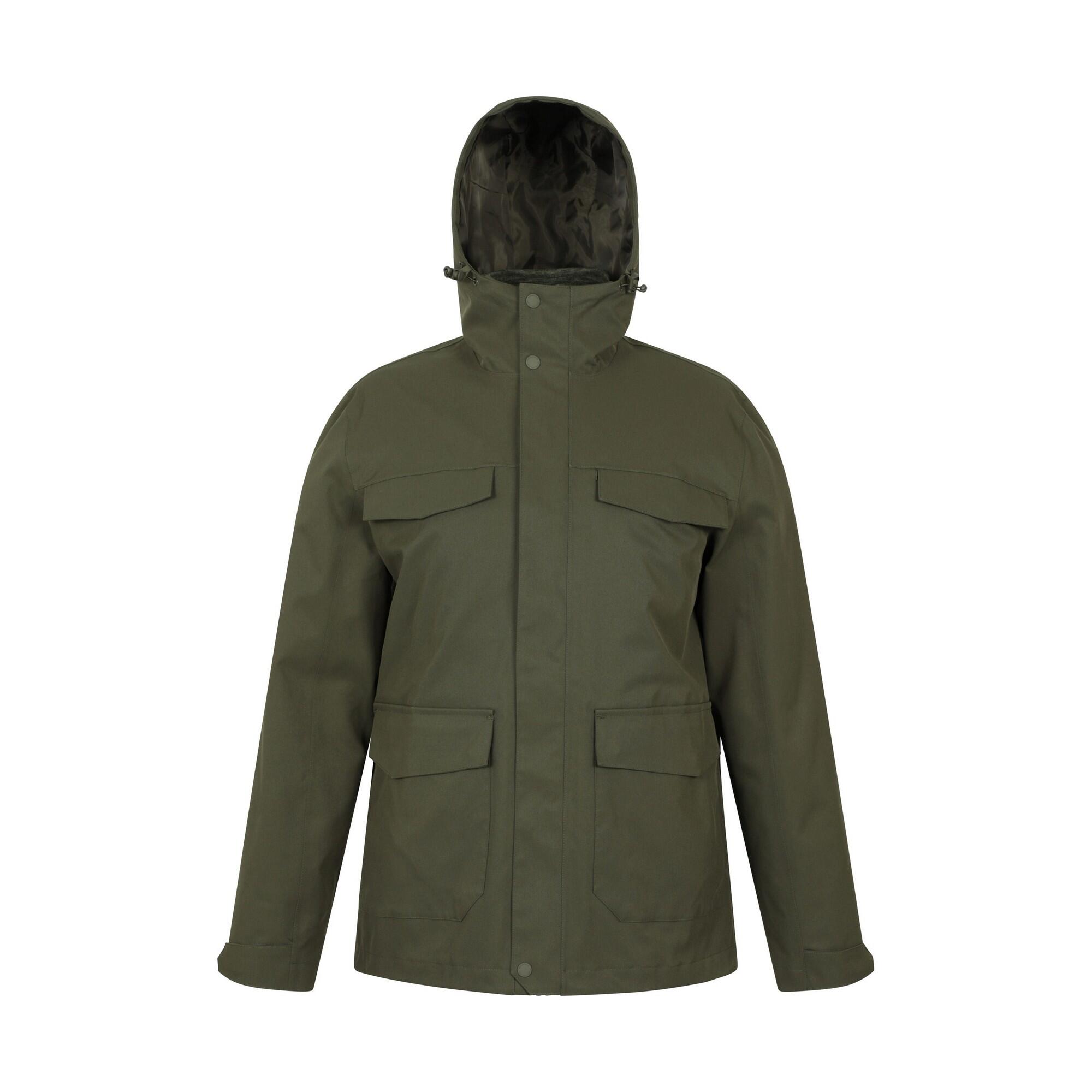 Mountain Warehouse Mens Rushes 3 in 1 Waterproof Jacket