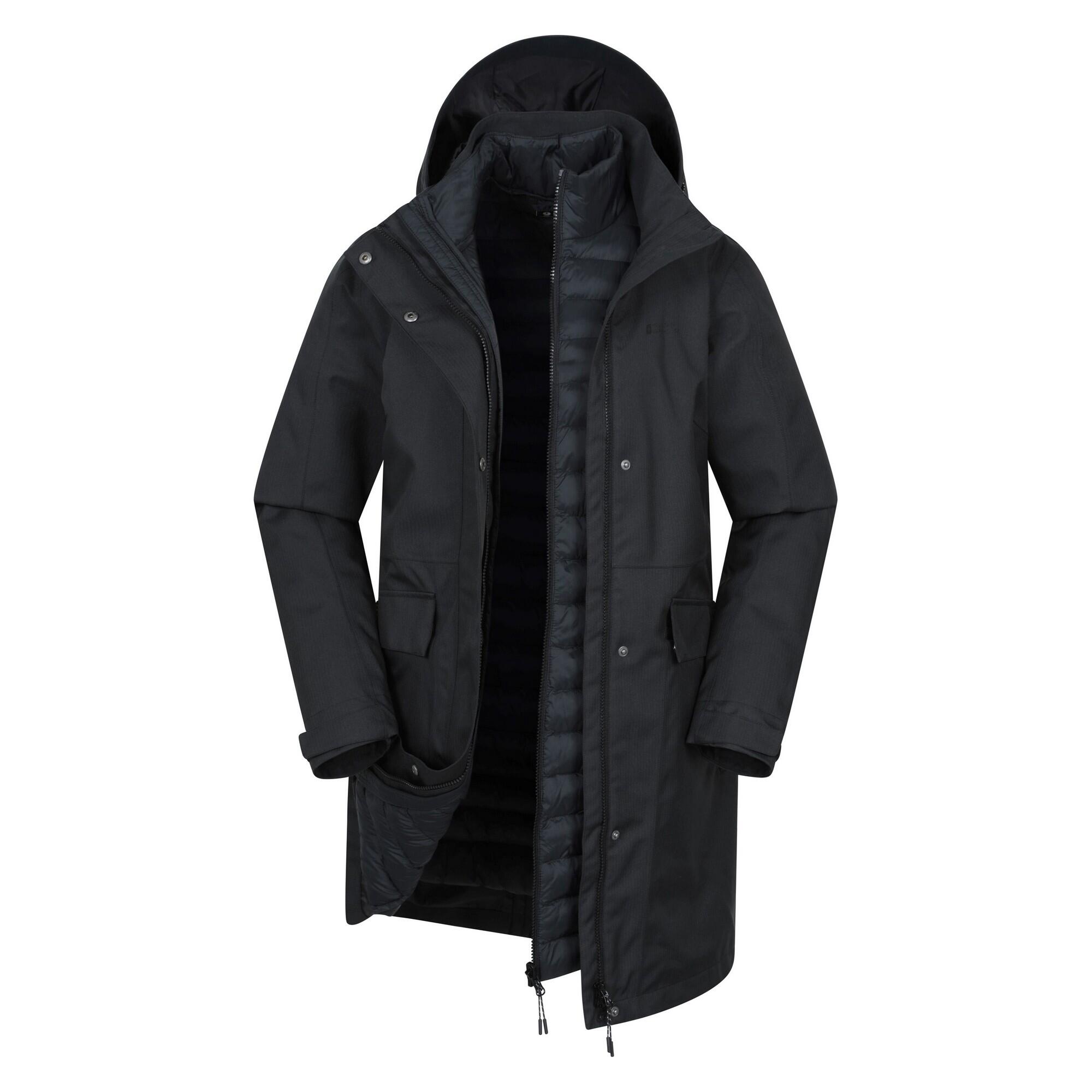 Mountain Warehouse Womens/Ladies Rain On 3 in 1 Waterproof Jacket