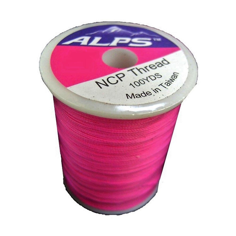 Alps 100yds of Pink Rod Wrapping Thread - Size A (0.15mm) Rod Binding Cotton