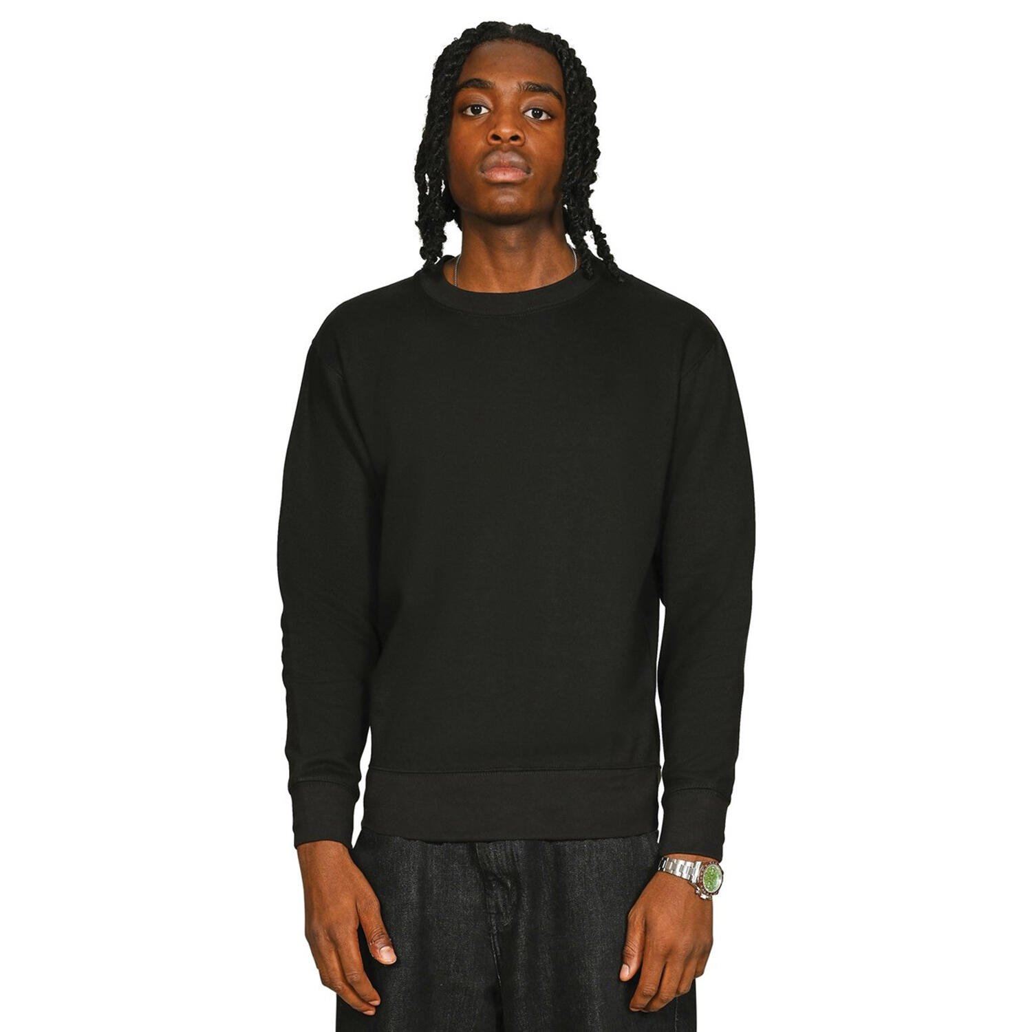 Casual Classics Mens Core Combed Cotton Regular Sweatshirt