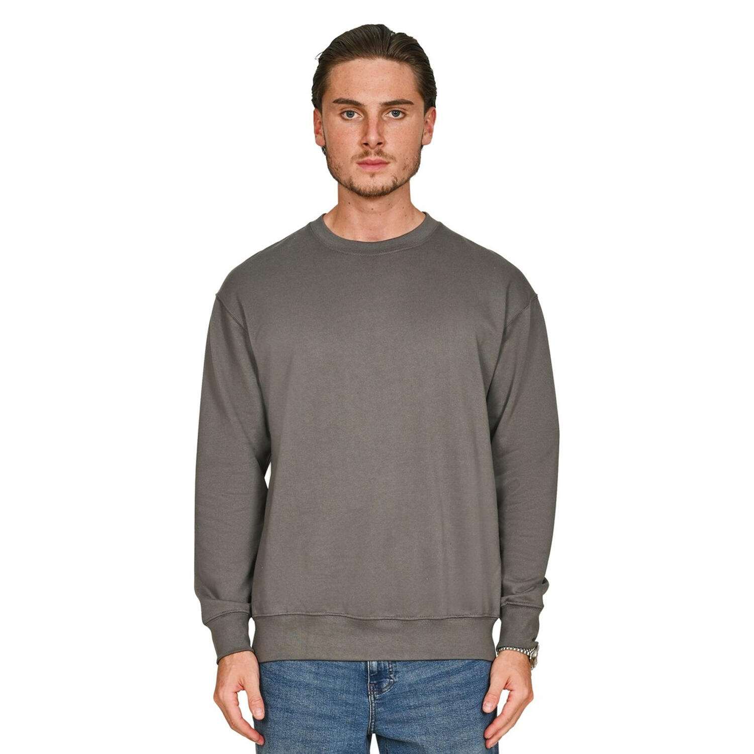 Casual Classics Mens Core Combed Cotton Regular Sweatshirt