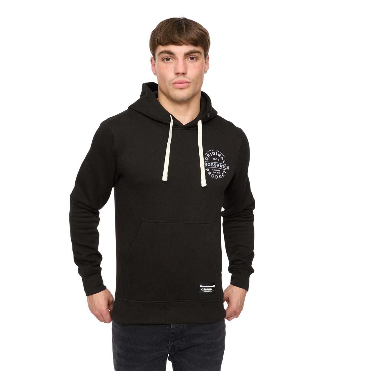 Crosshatch Mens Cresswell Hoodie