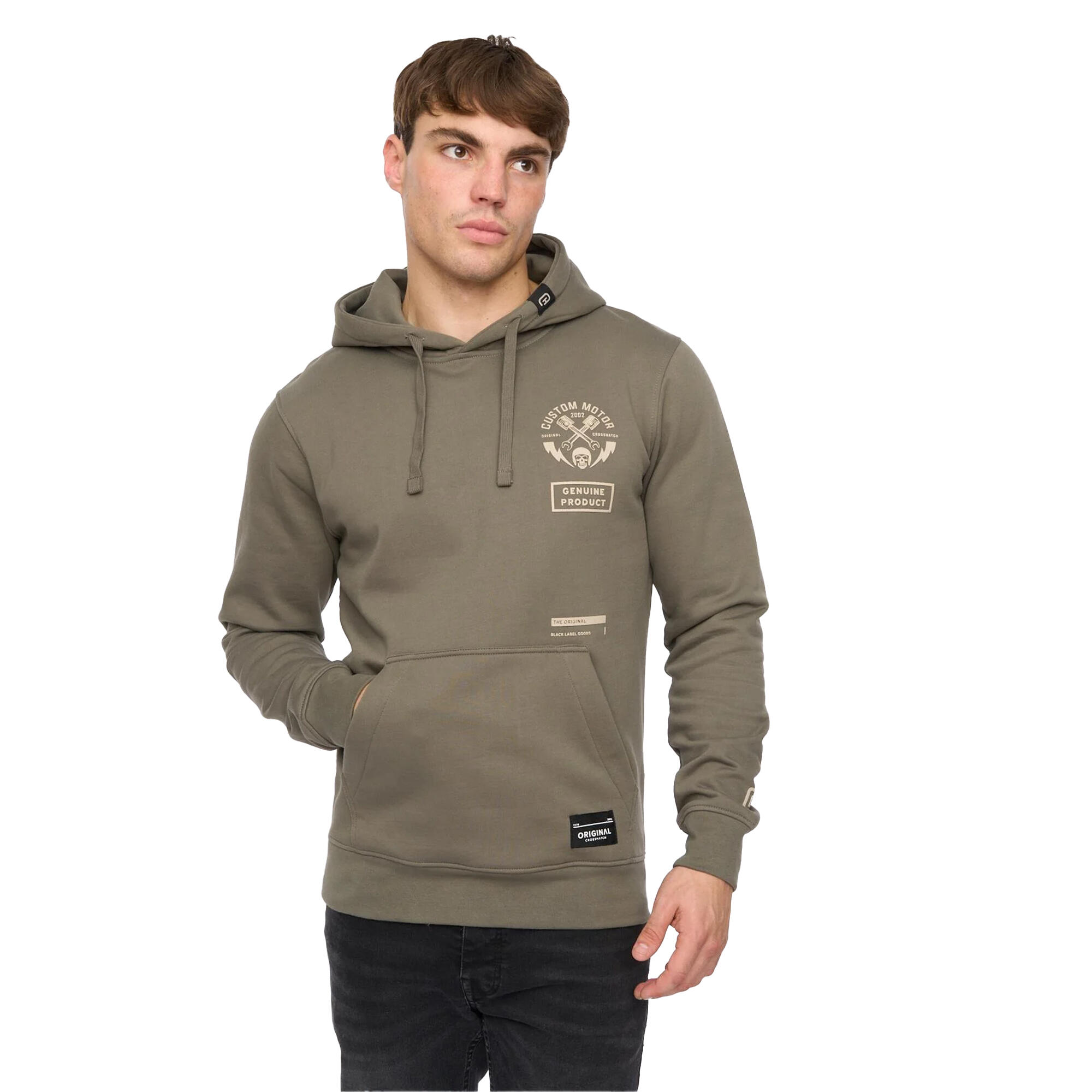 Crosshatch Mens Moules Hoodie