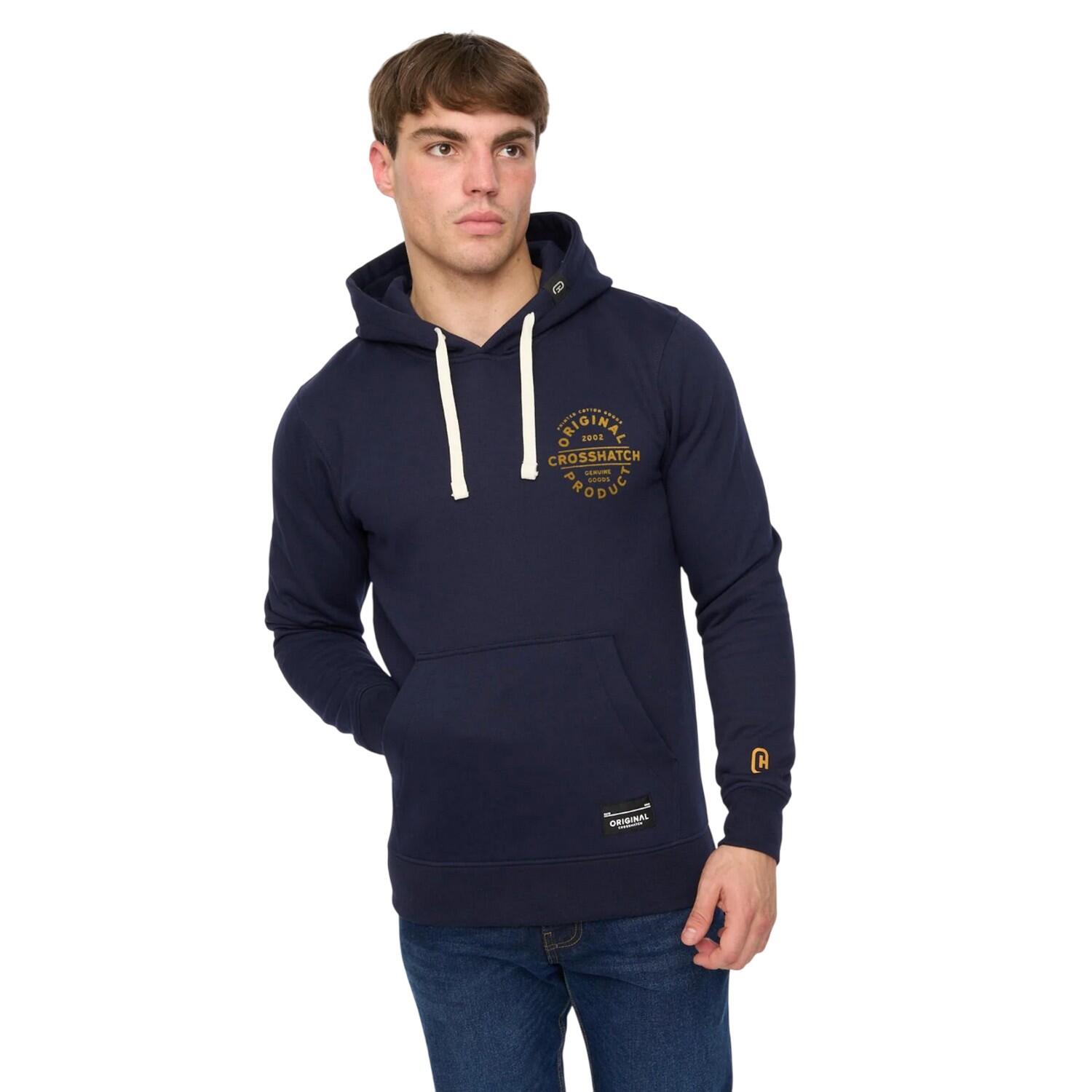 Crosshatch Mens Cresswell Hoodie