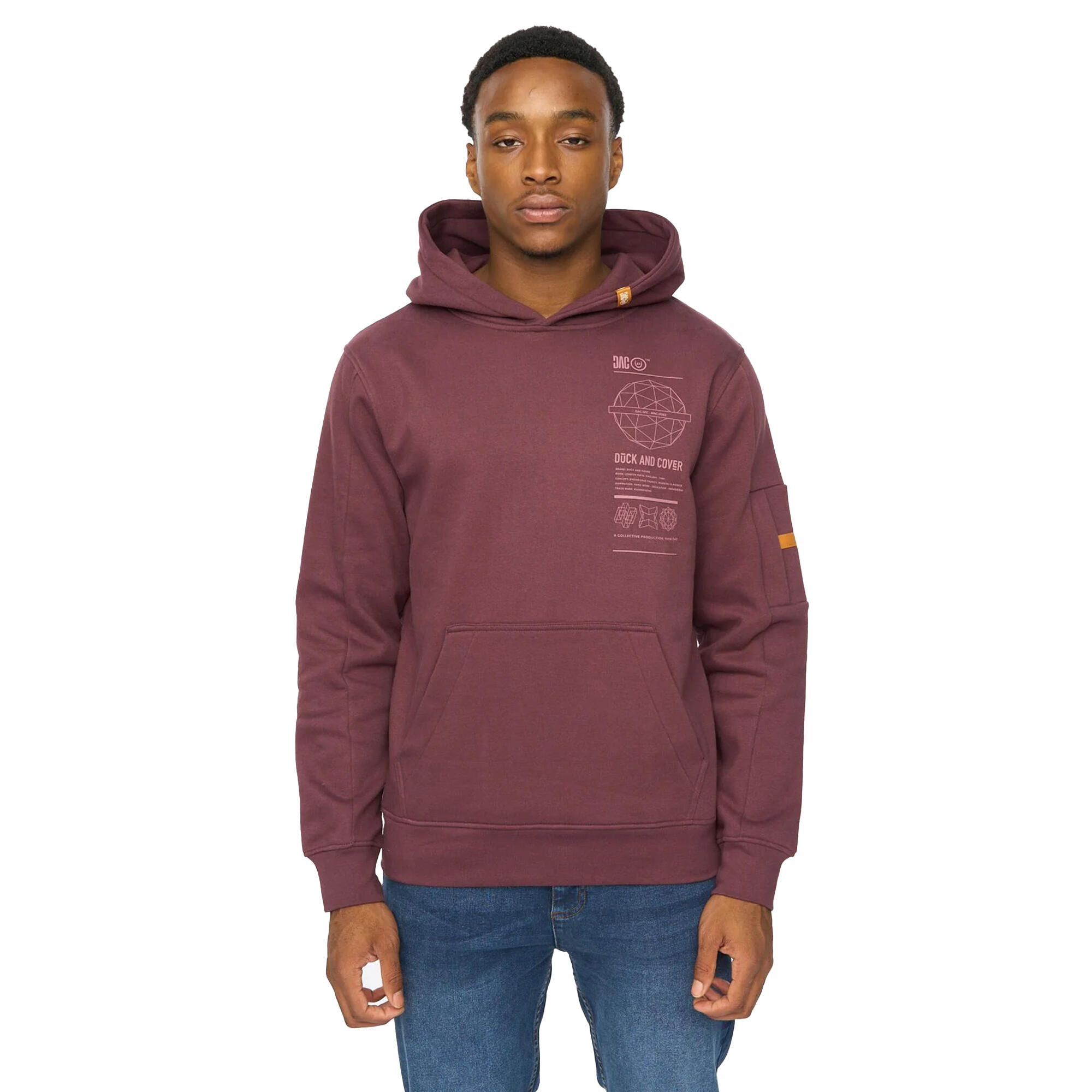 Duck and Cover Mens Ashland Hoodie