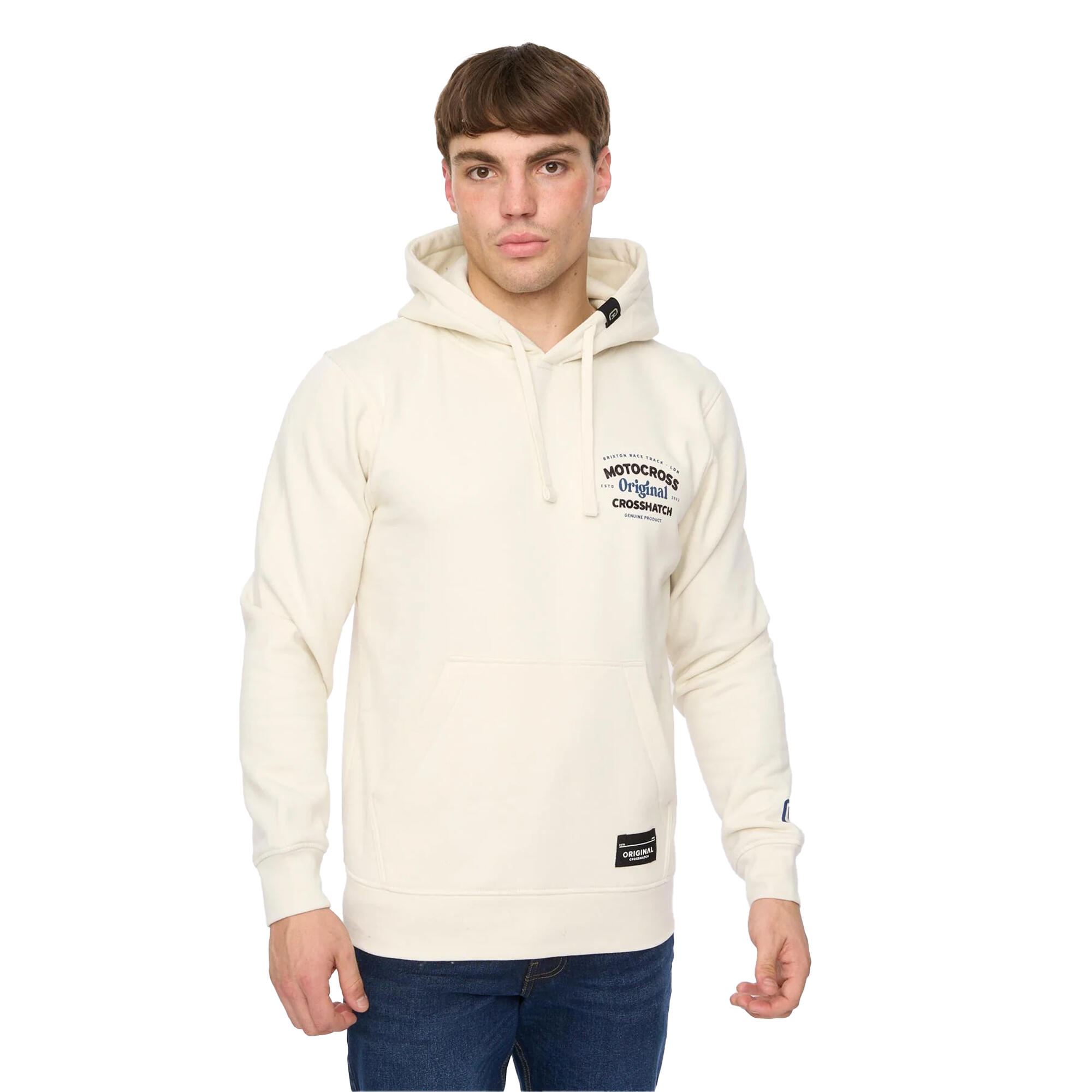 Crosshatch Mens Motocross Hoodie