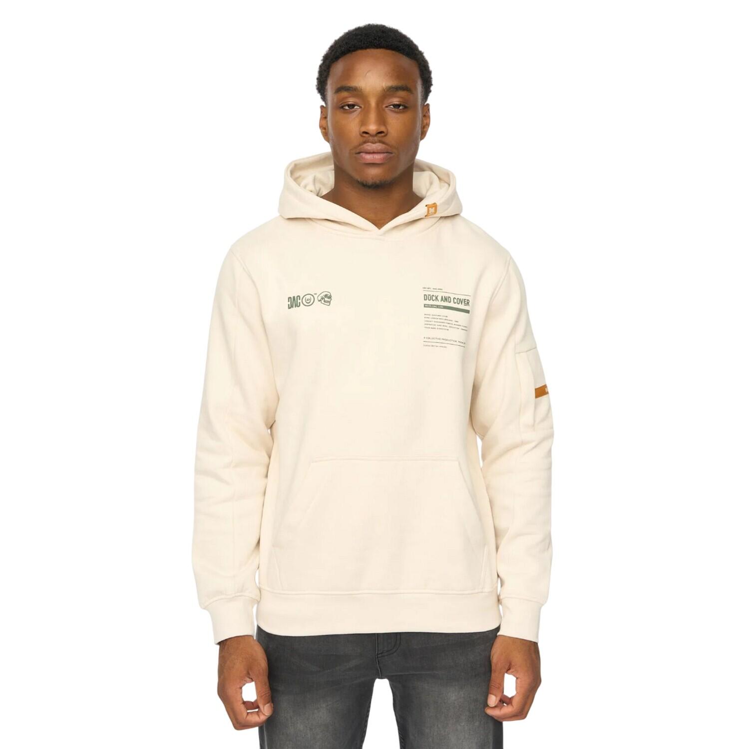 Duck and Cover Mens Skullmatic Hoodie