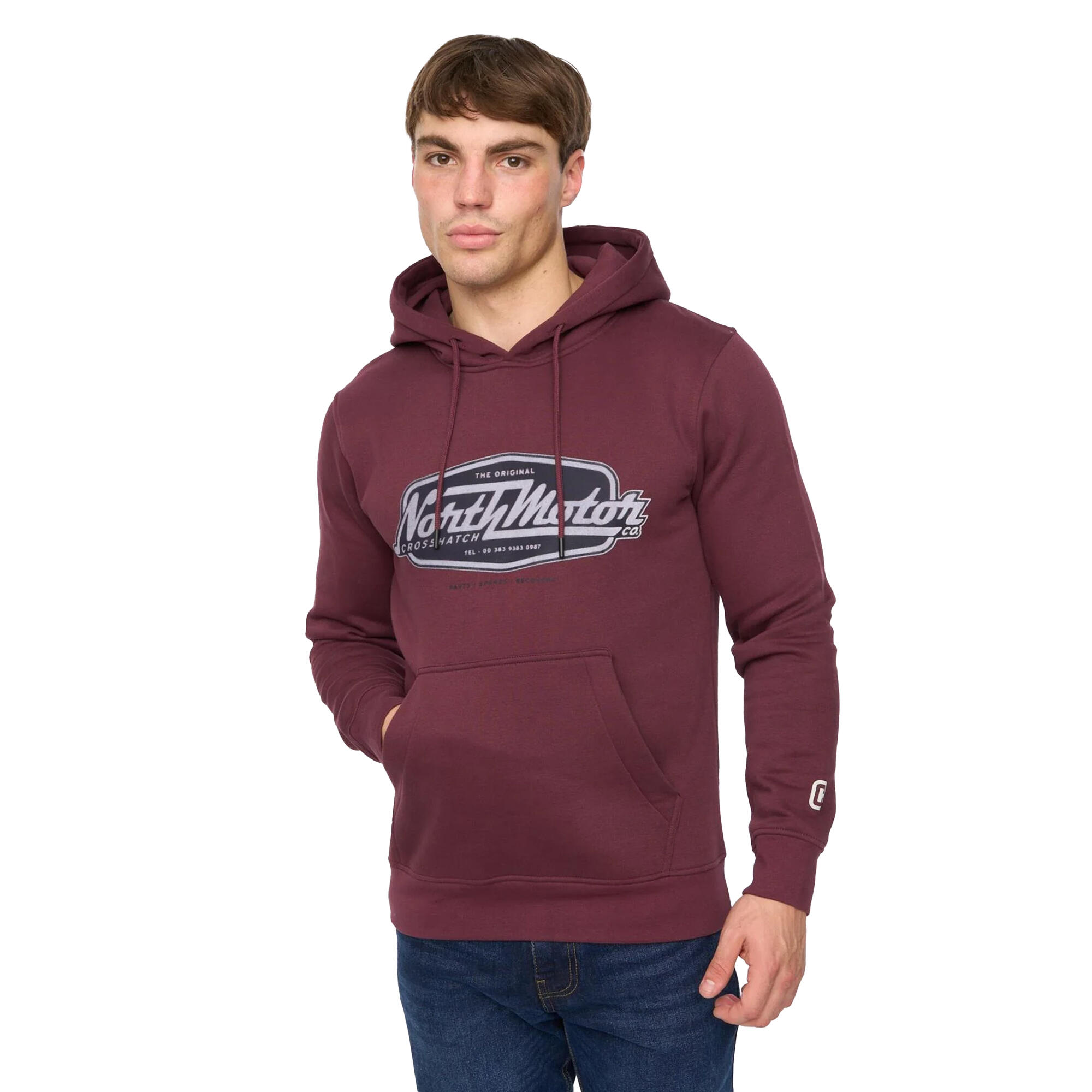 Crosshatch Mens Hellmere Hoodie