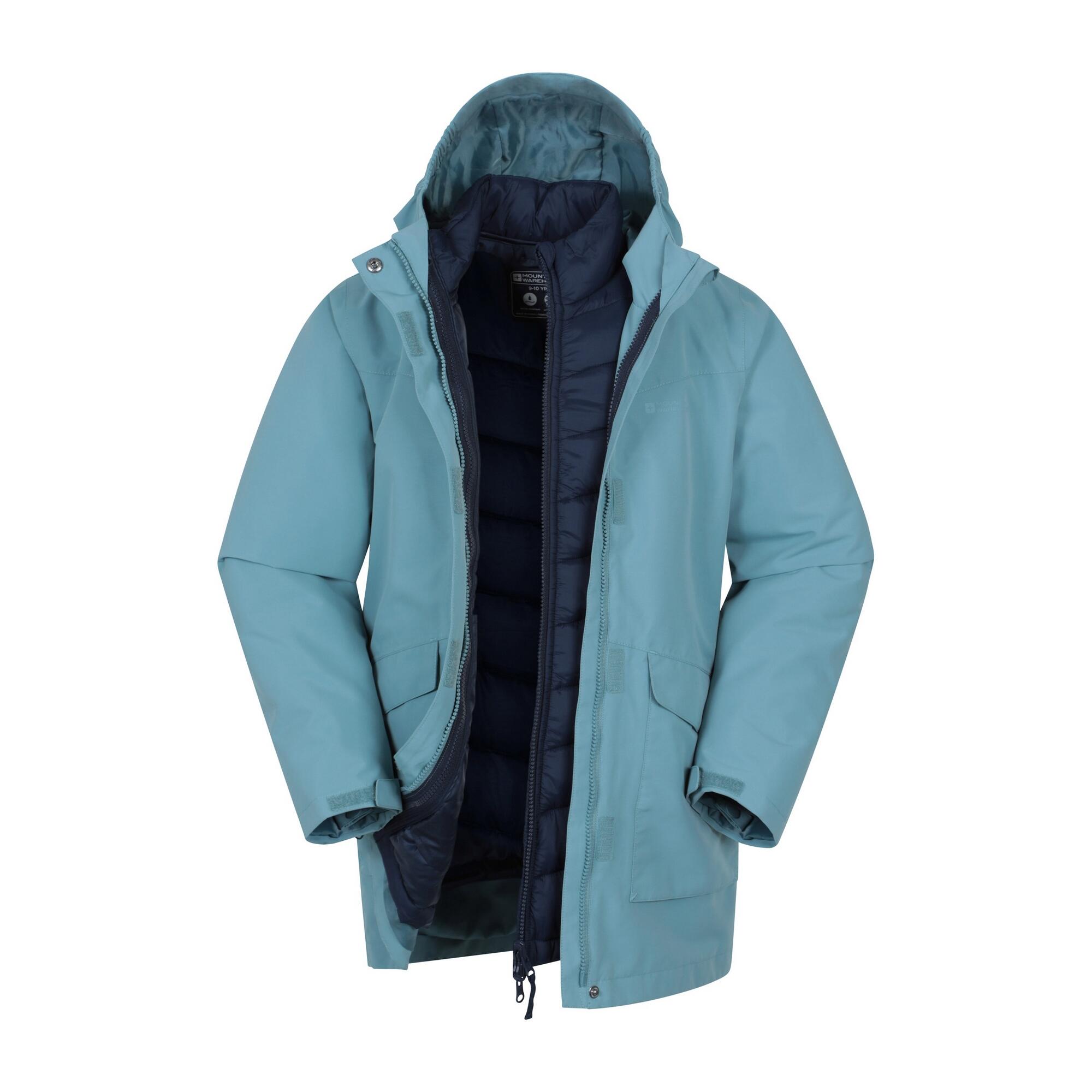 Mountain Warehouse Childrens/Kids Alaskan 3 in 1 Waterproof Jacket