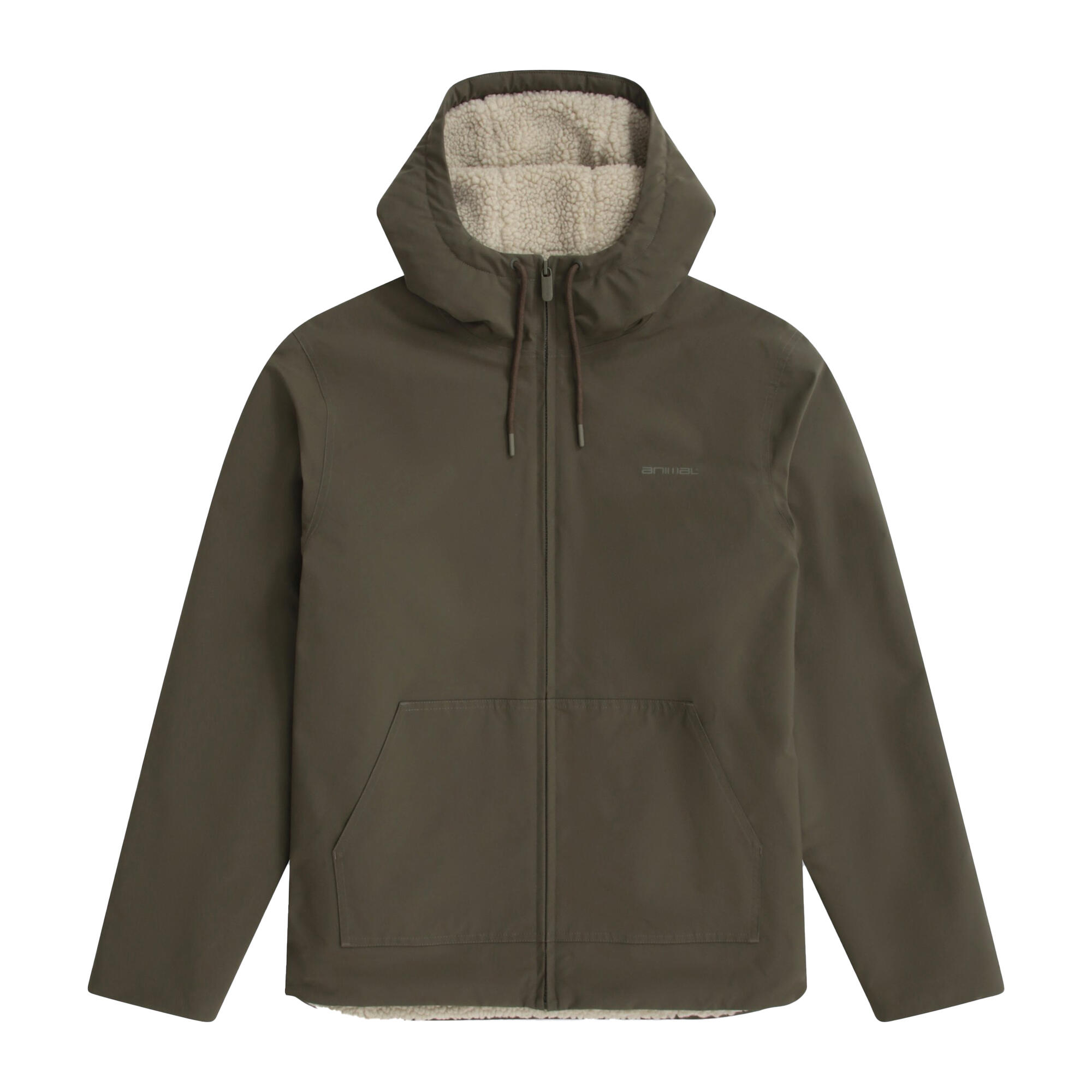 Animal Mens Jack Borg Lined Jacket