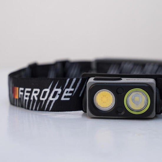 Lampada frontale a LED ricaricabile