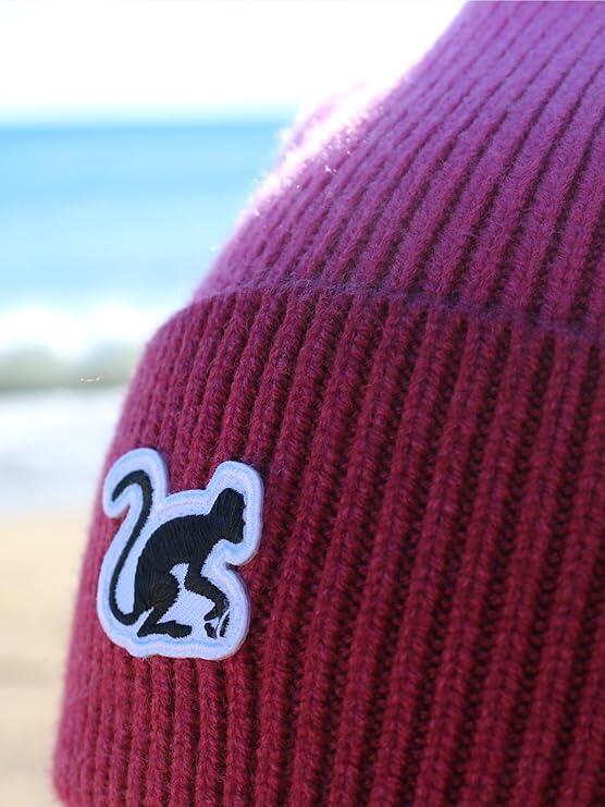 Gorro Beanie - Logo Bordado / Degradado / Talla Única (Rosa) 3/4