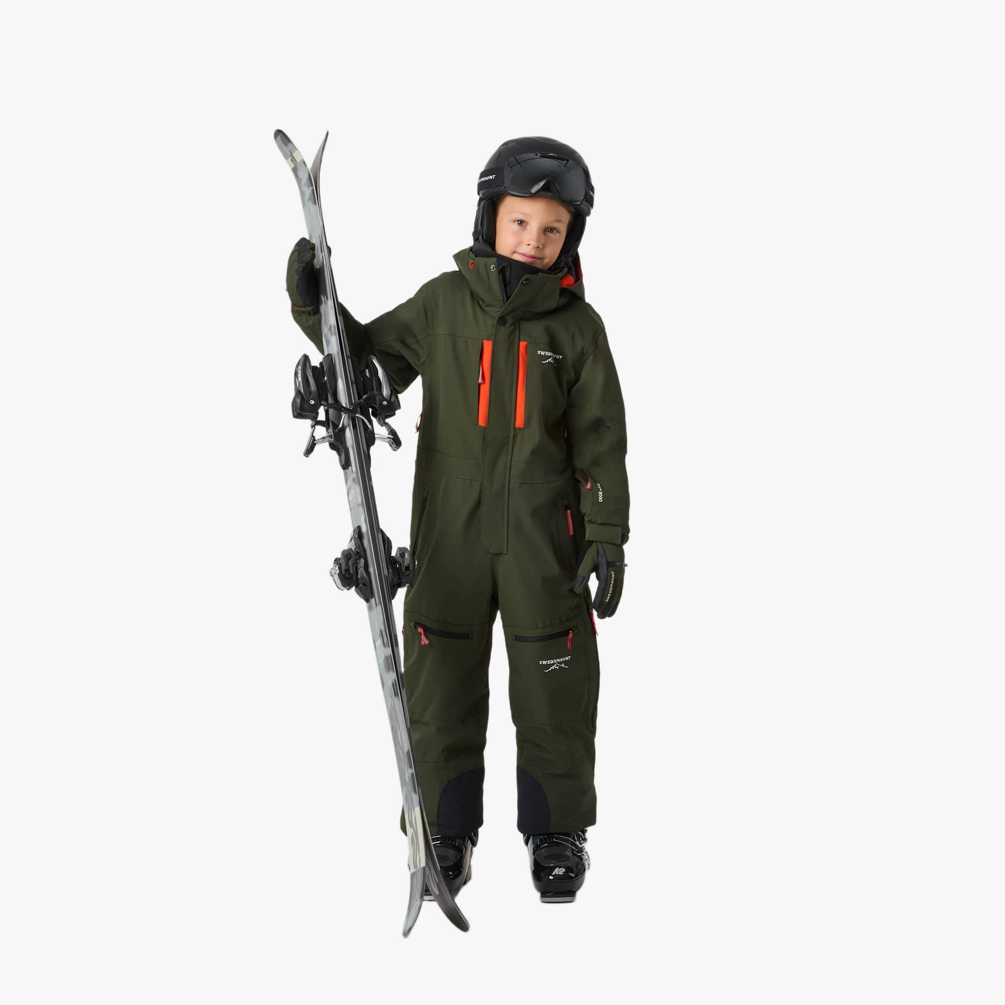 Combinaison de ski junior hiver imperméable coupe-vent St. Anton Skisuit 3/7