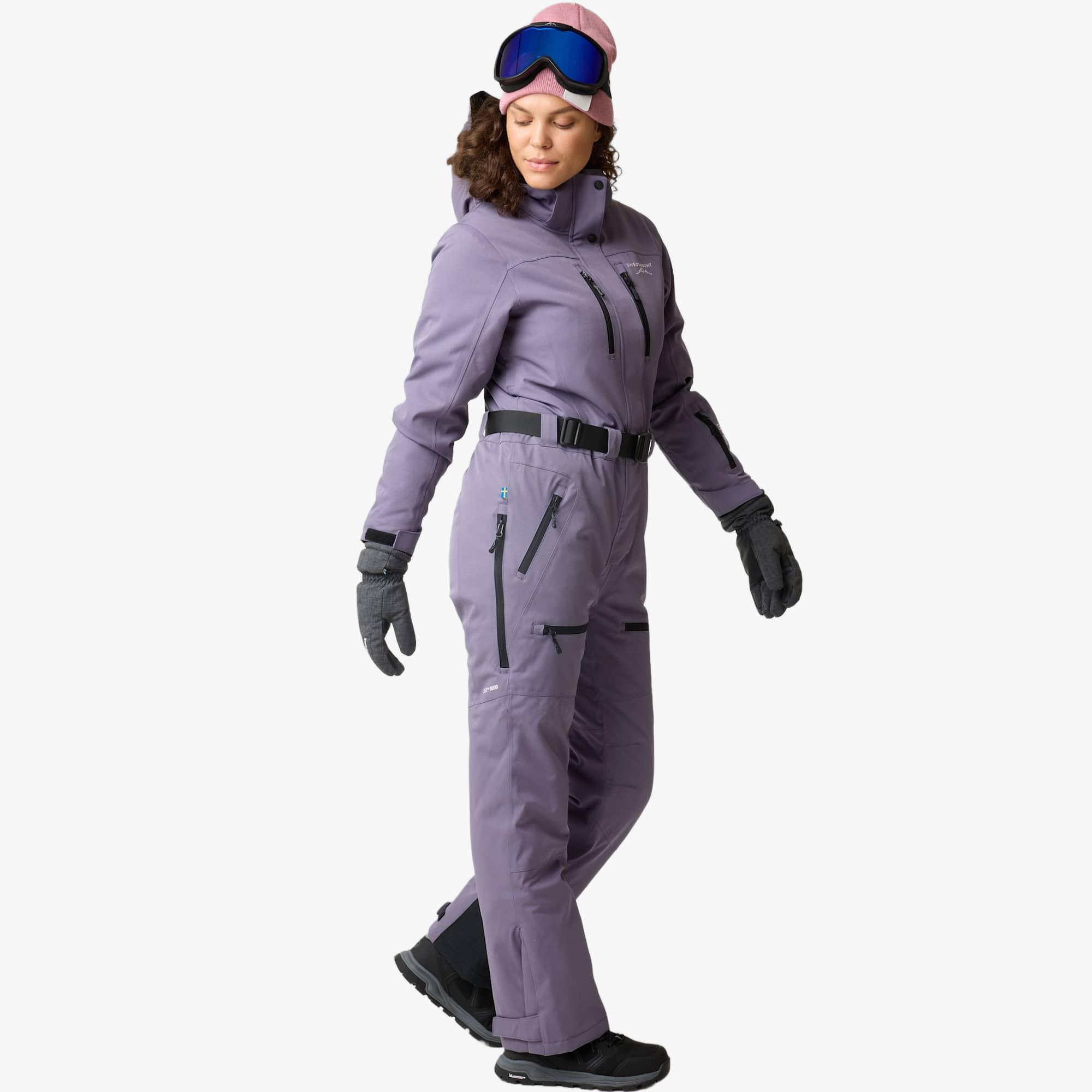 Combinaison de ski femme hiver imperméable coupe-vent Cervinia Skisuit 3/8