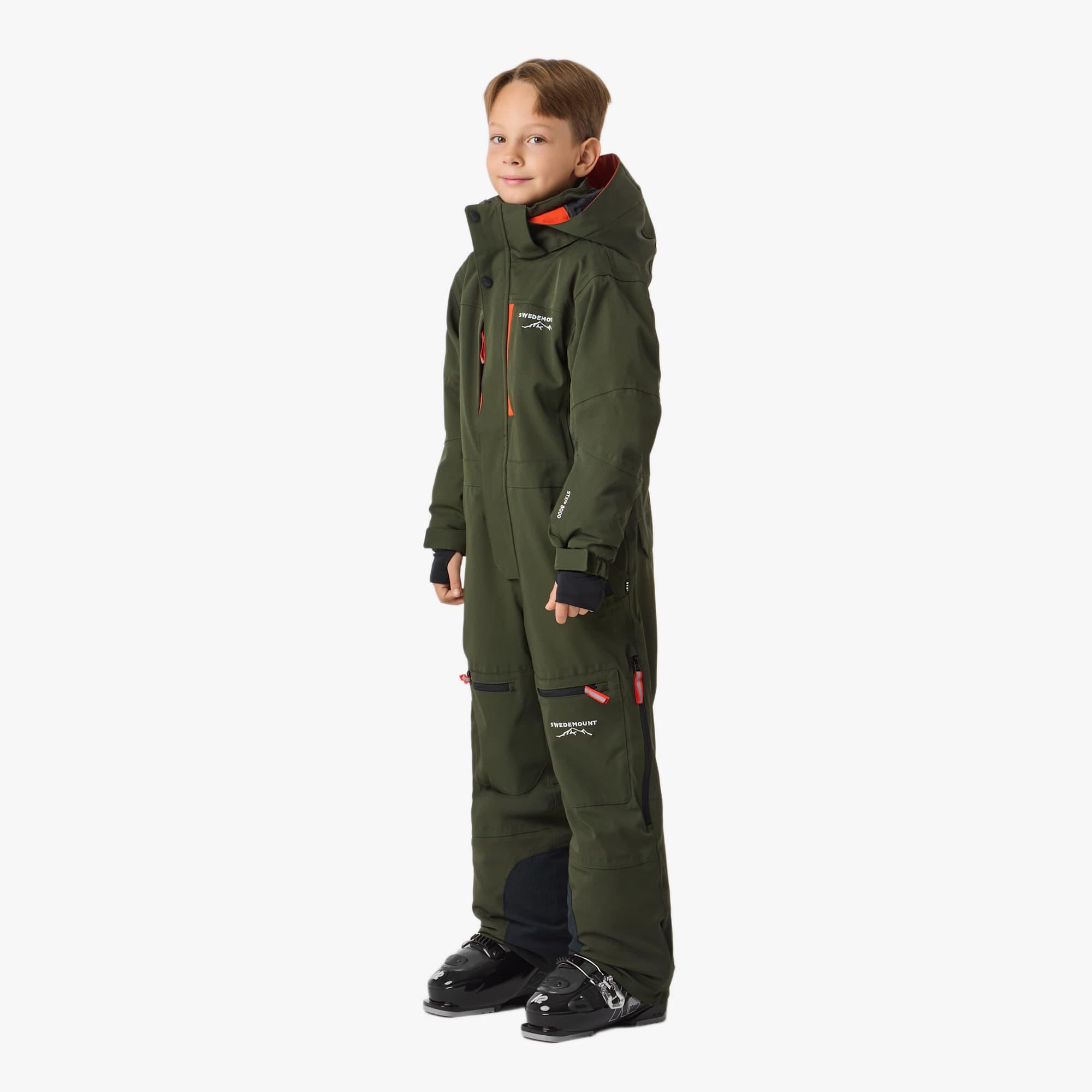 Combinaison de ski junior hiver imperméable coupe-vent St. Anton Skisuit 4/7