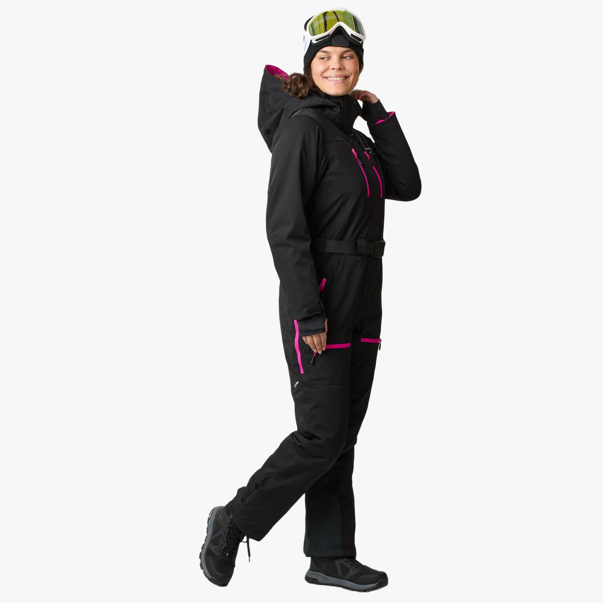 Women skiing winter overall waterproof windproof Cervinia Skisuit Long 3/7