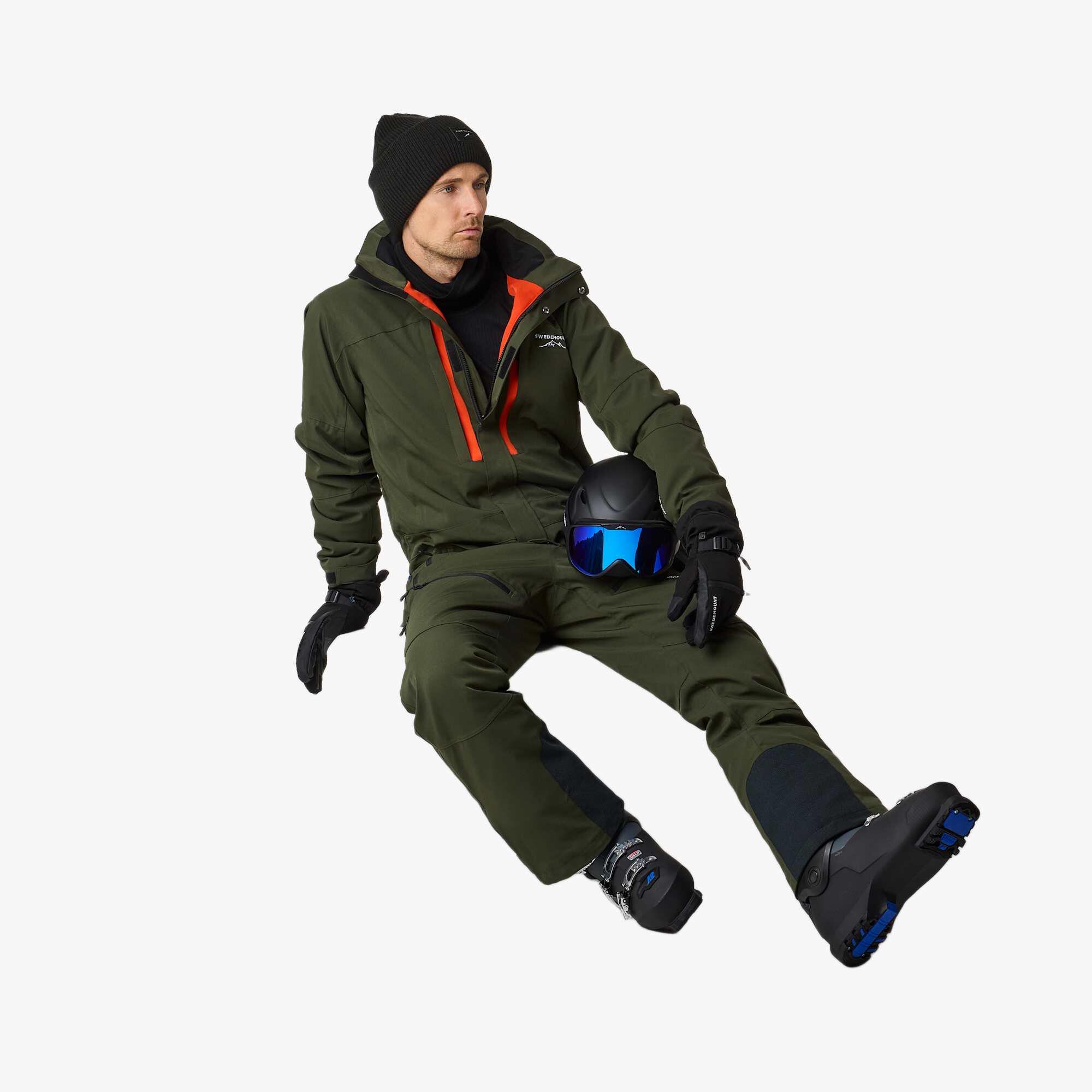 Men skiing winter overall waterproof windproof breathable St. Anton Skisuit 3/7