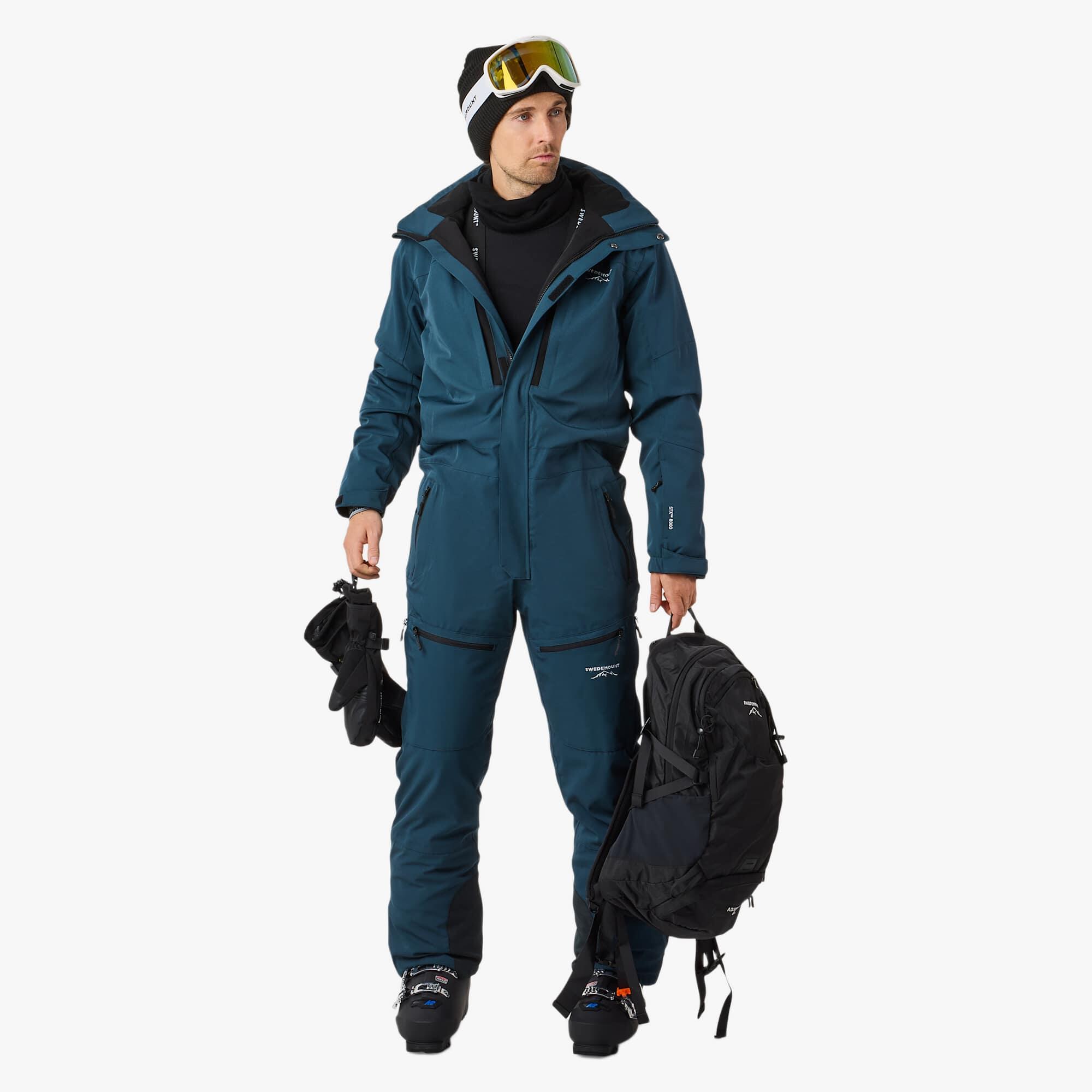Mono esquí hombre resistente al viento transpirable St. Anton Skisuit 3/7